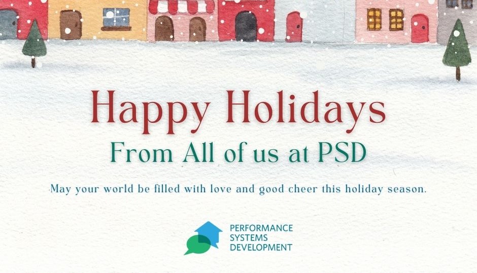 Happy Holidays From All of Us at PSD