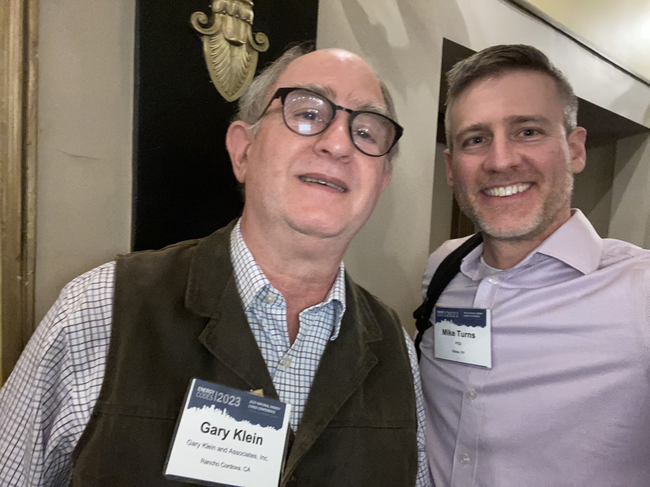 Mike Turns with Gary Klein of Gary Klein and Associates Inc.